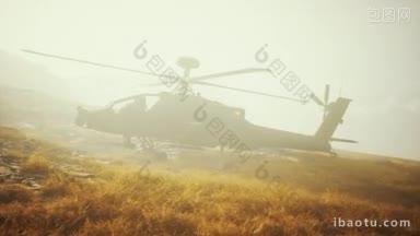 军用直升机在<strong>战争</strong>中的山区
